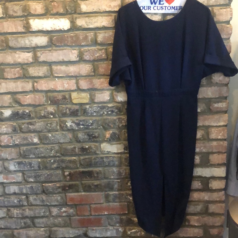 Navy ASOS dress